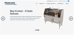 Desktop Screenshot of foreverstainlesssteel.com